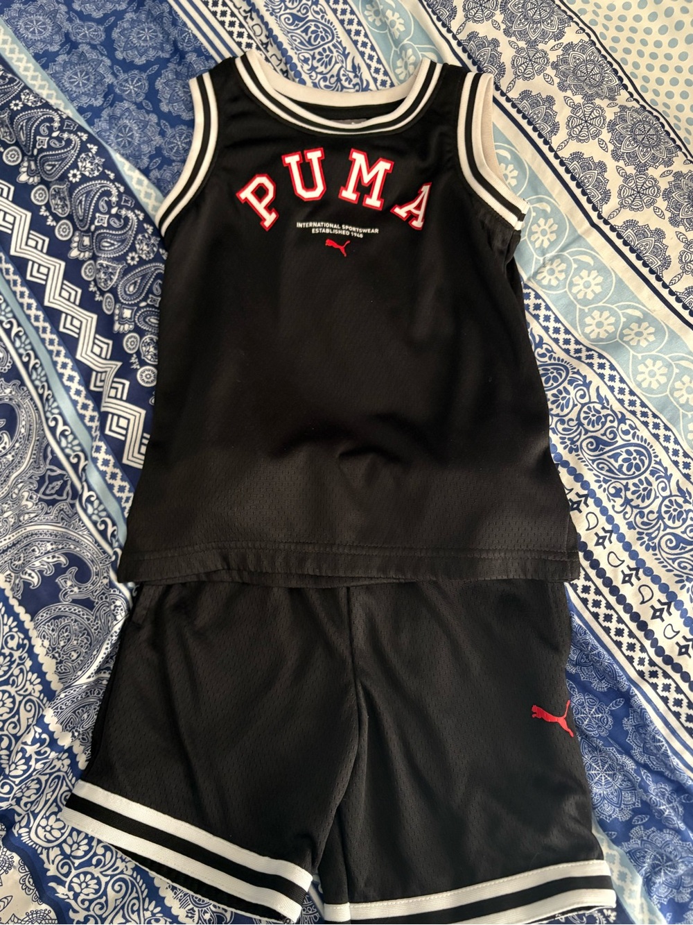 Puma 2pc 4T Black Set